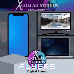 X Collab Studios Digital Flyers