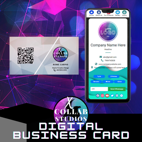 digital virtual business calling cards